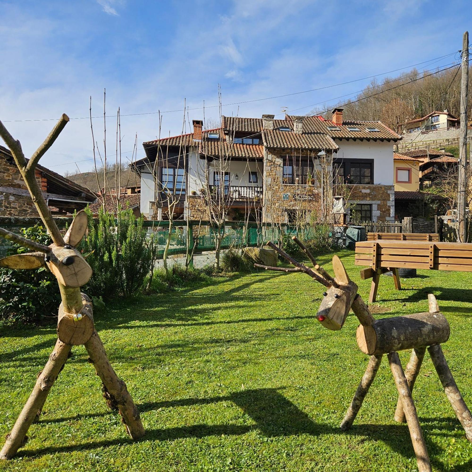 Apartamentos Rurales El Collain De Campiellos Bagian luar foto